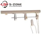 window curtain aluminium roman blind rail with blinds accessories