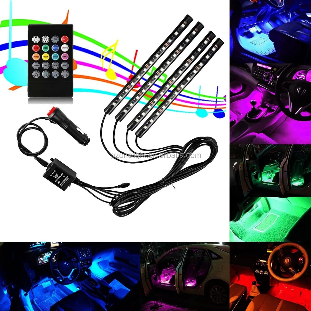 car interior atmosphere light