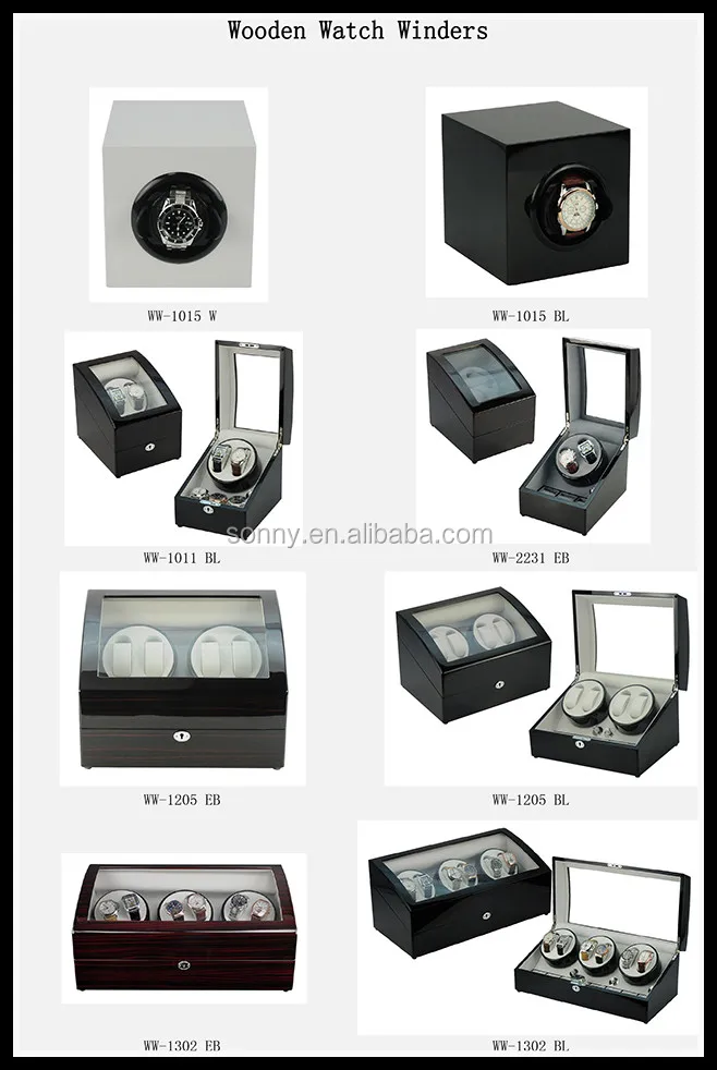 High End Exquisite 4 Program Setting Automatic Watch Winder