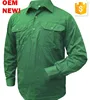rip stop workwear- mens cotton drill closed front L/S shirts