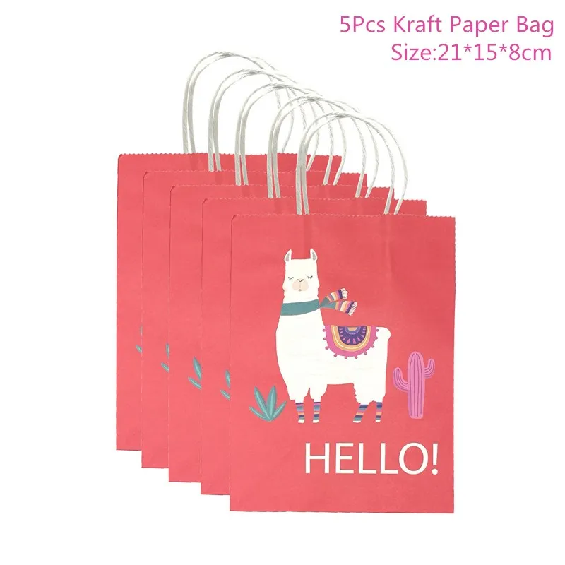 bag with handles paper gift bags birthday party baby shower kids