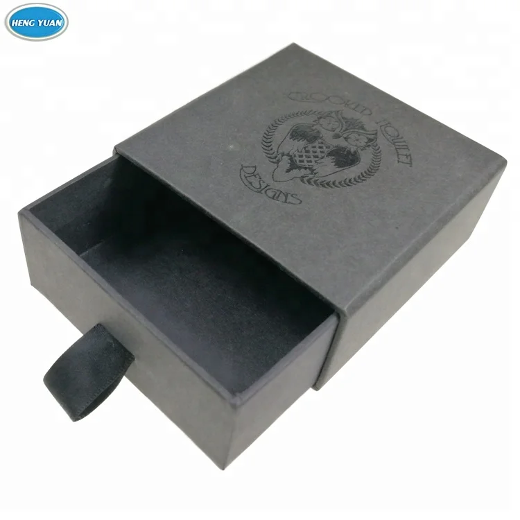 luxury rigid paper cardboard drawer box packaging boxes for gift