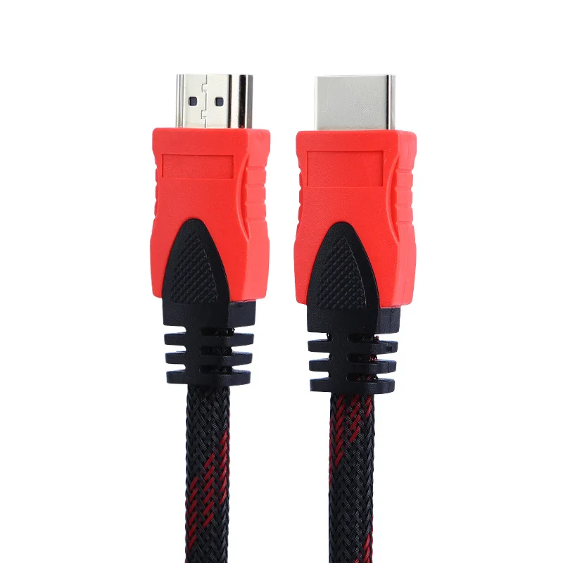 4K 3D High Speed Audio Video 1.5m red and black 18Gbps HDTV Cable - ANKUX.COM