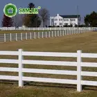 Hot Sale Cheap Easily Assembled Pvc Used Horse Vinyl Fence