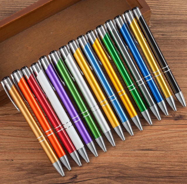 wholesale Promotional Cheap Retractable Metal Ball Point Pen