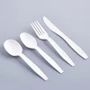 Heavyweight Biodegradable Flatware 100% Compostable disposable cutlery utensil pla plastic tableware