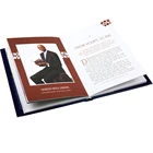 Wholesale board paper custom hard cover book printing