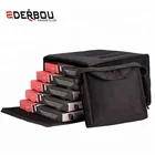 12V Heated Take Away 5 Pizza Hot Food Delivery + Cool Drinks Bag