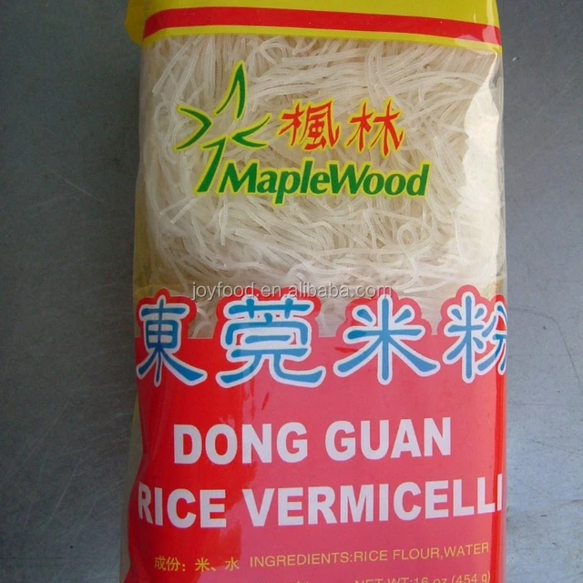 HALAL Mung Beans Ingredient LONGKOU Ricey Vermicelli Rice Noodles
