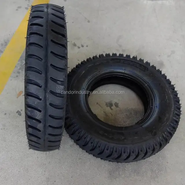 top quality LUG pattern motorcycle tire and inner tube 4.00-8 for tricycle