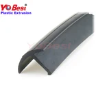 extruded pvc edge banding trim profiles for table edging molding