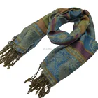 2015 Acrylic fibres Fashion Designs Winter Women Man Long Scarf Navy