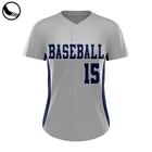 Baseball Blank Jersey Baseball 100% Polyester Blank Reversible Baseball Jerseys Uniforms