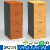 Good quality high 4 drawers wooden filing cabinet
