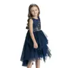 Wholesale Modest Children Kids Party Dress Flower Girl Dresses Wedding