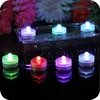 LED Submersible Waterproof Wed Xmas Decor Vase Tea Light Candles Gifts