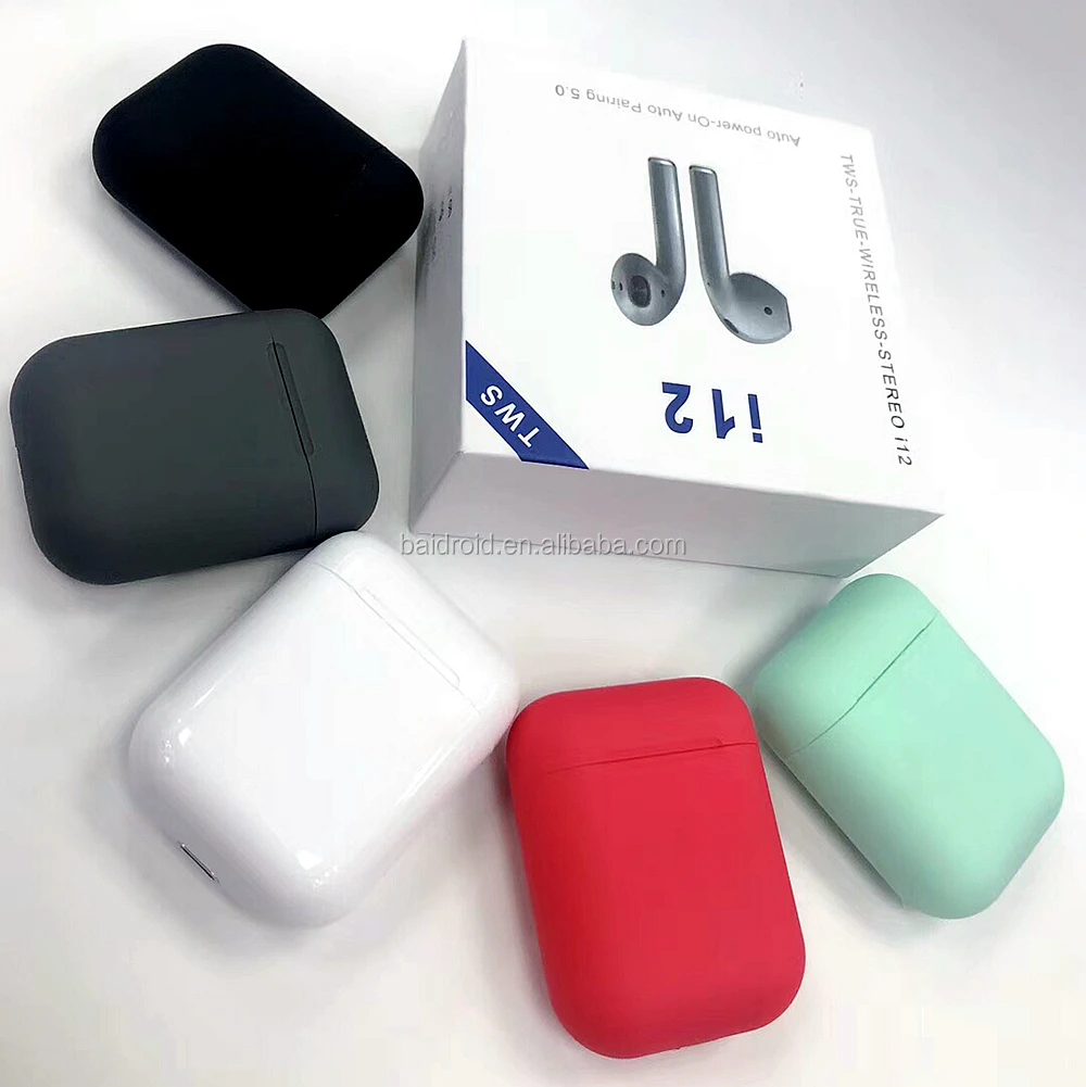 [i12 Jerry Model] i12 Wireless Earphones Jerry Scheme TWS 5.0 Headphone Bluetooth i7s tws i8x i9s i10s i11 i100 for apple - ANKUX.COM