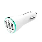 DESKPOW Manufacture Oem 5V3.4A 17Watt CE FCC RoHS Certified 3 Port USB Car Charger