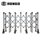 Rongo free standing temporary aluminum expandable foldable concert event crowd control road block barricade fence