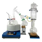 Steam short path distillation equipment for essential oil extraction