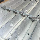 High quality galvanized steel 11kv 33kv crossarm / angle steel / line cross arm for pole line fitting