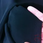Nida Formal Black Fashion Korea Black abaya Nida for Arab women