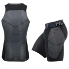 Custom Design T Shirt Gym Running Dry Fit Fitness compression Short Sleeveless tight T Shirt for men