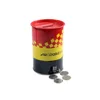 Custom oil drum shape metal tin coin bank money saving box as promotion gifts