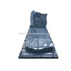 GME091 Blue Pearl Granite Grave Stones And Monuments
