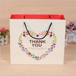 white kraftpaper bag gift bag