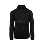 Black women soft shell jacket down jacket for winter