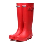 Ladies Long Wellington PVC Rain Boots Wholesale Wellies Custom Gumboots