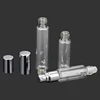 2019 newest design 5ml 8ml 10ml 12ml 15ml clear cosmetic glass tube roller sprayer bottle vial