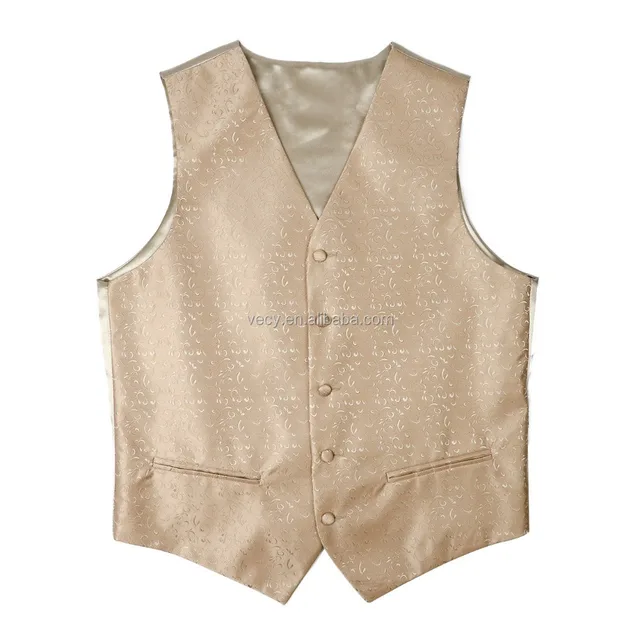 beige color men vest wholesale from china