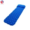 OEM Custom Good Quality Ultralight Nylon TPU Outdoor Camping Inflatable Sleeping Pad/Mat/Mattress with Pillow