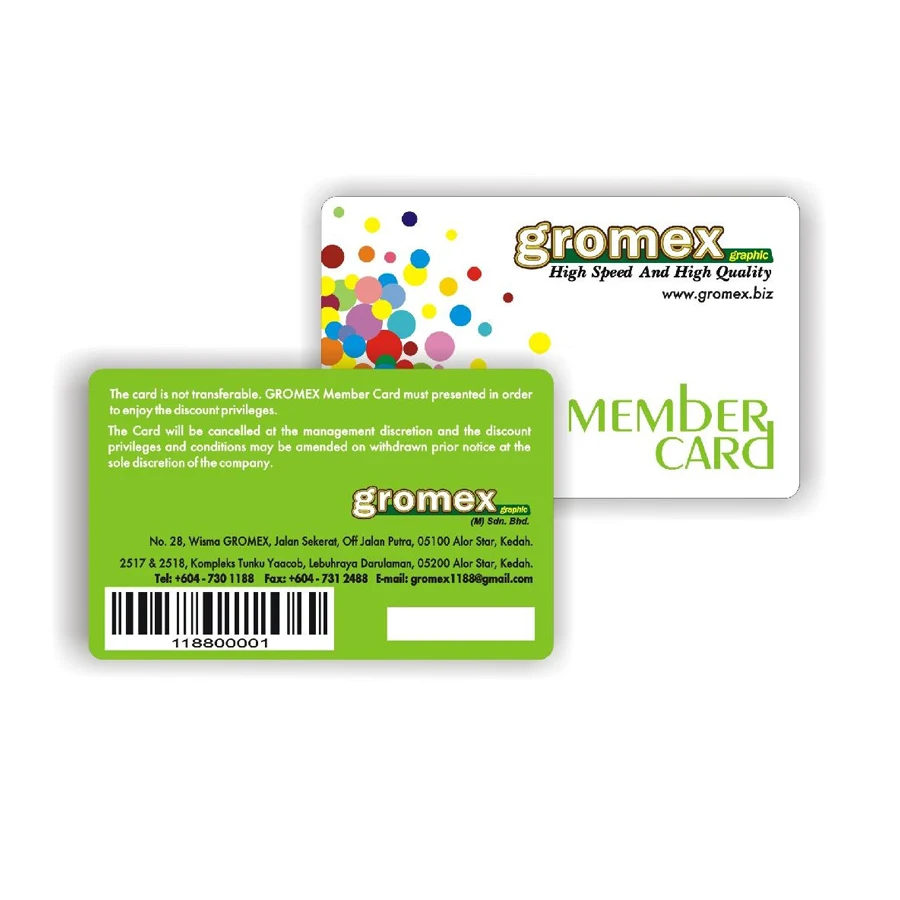 china barcode gift card