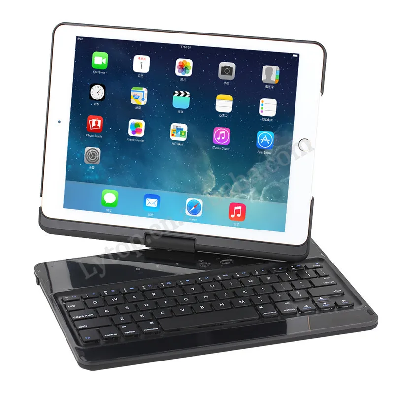 For Ipad Air 2 Extranal Wireless Bluetooth Keyboard Case,For Ipad 6