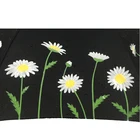 Magic printing color changing straight umbrella