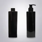 pet bottle 500ml shampoo container bottle 300ml shampoo bottle black