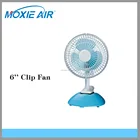 Air cooling fan Type 6'' mini clip fan on desk fan