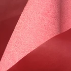 Genuine leather hand feeling backing real glitter leather fabric