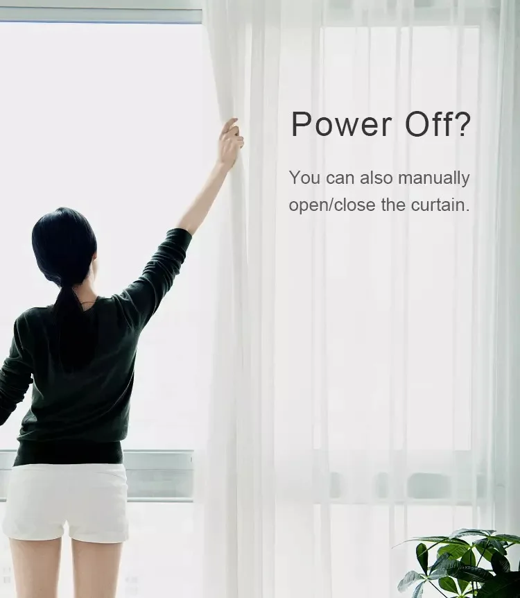 Zigbee Smart Home Curtain Motor Smart/Smart Wifi Electric Curtain Motor/Smart Curtain Motor - ANKUX.COM