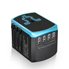 EU AUS UK US plug travel adapter world adaptor smart 4USB quick charger universal socket usb travel charger