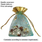 organza cheap gift bags/organza pouch wholesale