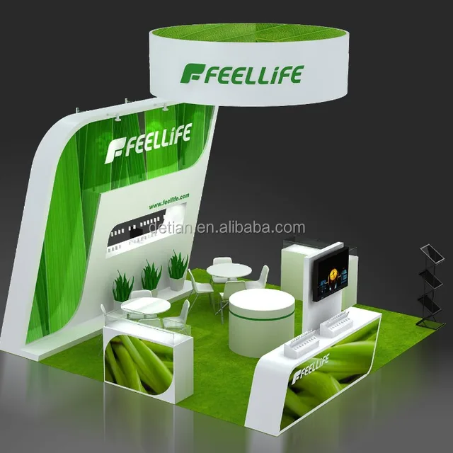 fair exhibition booth trade show island booth booth system