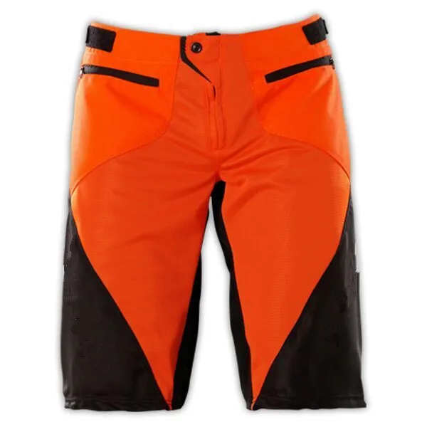 orange mountain bike shorts
