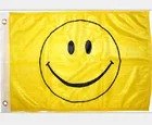 Smile flag smiley face Happy Face (Smiley yellow) Flag Kids Party Decoration