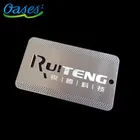 stainless steel metal business cards printing with your design