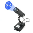10w20w30w40w indoor Commercial Advertising Gobo Projector Lamp Led logo Floor Projector welcome Source Factory delsun