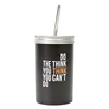 Lipan-Milk Mugs Ceramic Have Metal Lid Straw Korean Version Ceramic Mug Coffee Cups And Student Drink Water Cup Office Use